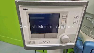 Drager Caleo Infant Incubator Version 2.11 with Mattress *Mfd-2009* (Powers Up) *SN ASAL-0035* - 2