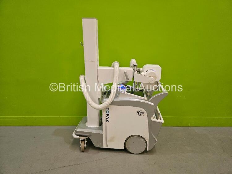 DRGEM Topaz - 32D Mobile X-Ray System *Mfd - 2020* (Draws Power with Key) *HDD REMOVED** with 1 x Wireless Digital Flat Panel Detector (ri)