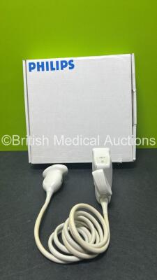 Philips V6-2 Ultrasound Transducer / Probe in Box (Untested) *SN 02W2PR*