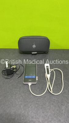 GE Vscan Extend 5693455 Handheld Ultrasound *Mfd 2019-11* with Power Supply in Case (Powers Up) ***IR333***