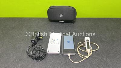 GE Vscan Extend 5693455 Handheld Ultrasound *Mfd 2019-02* with Battery Charger in Case (Powers Up)***CD336***