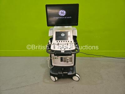 GE Vivid E95 Flat Screen Ultrasound Scanner Ref v202 with OLED *Mfd - 2019* Application Software 203 Revision 88 System Software 203-10.3 (Powers Up) with 1 x M5SC-D Transducer / Probe *Mfd - 2019* **SN AU10225 / 310379YP3* **CD224**