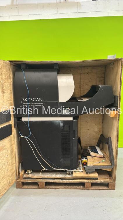 Skyscan High Resolution In-Vivo X-Ray Microtomography Micro-CT Scanner with Key (Suspected Water Damage)