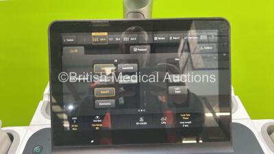 Philips Epiq 5G Flat Screen Ultrasound Scanner Ref 989605408541 SVC HW A.0 *S/N USN14C0364* **Mfd 2014** Software Version 1.5.6.850 with 3 x Transducers / Probes (L18-5 / C5-1 and L12-3) (Powers Up) - 5