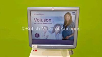 GE Voluson E8 Flat Screen Ultrasound Scanner BT 13.5 Mfd - 2014* Software Version EC250 System Software 14.0.11.1717 (Powers Up) *SN D22303* - 5