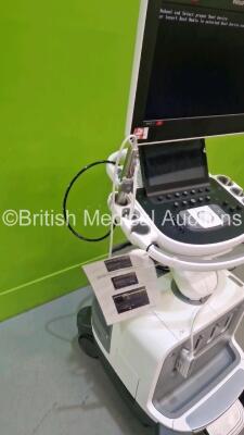 Philips Epiq 7 Flat Screen Ultrasound Scanner Ref 989605386721 *Mfd - 2014* (Powers Up - HDD Removed) with X7-2T Transducer / Probe *SN US11480613* - 6