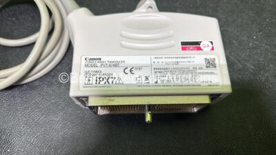 Canon PVT-674BT Convex Array Ultrasound Transducer / Probe *Mfd - 08/2019* (Untested) - 3