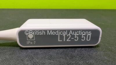 Philips L12-5 50 Ultrasound Transducer / Probe in Box (Untested with Mark on Probe - See Photos) - 3