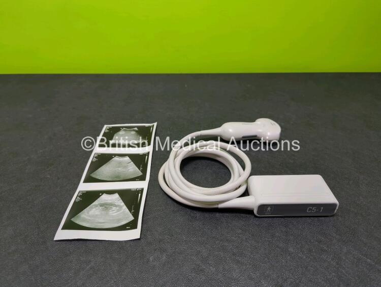 Philips C5-1 Ultrasound Transducer / Probe (Untested, See Photo for Airscans)