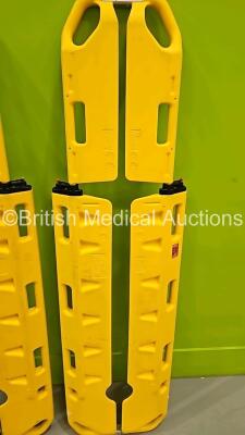 2 x Ferno Scoop EXL Stretchers (1 x Missing Clip)*SN 118581 / 097416* - 5