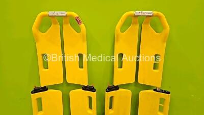 2 x Ferno Scoop EXL Stretchers (1 x Missing Clip) *SN 116777 / 79768* - 4