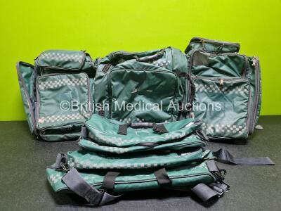 Job Lot Including 3 x Openhouse Medical Rucksacks / Bags and 2 x Opehouse Oxygen Bags