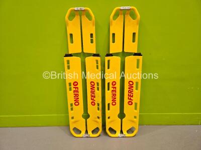 2 x Ferno Scoop EXL Stretchers *SN 116781 / 099302*