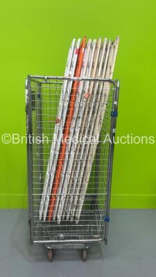 Cage of 9 x Spinal Boards (Cage Not Included)