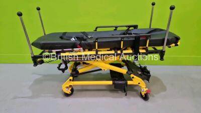 Stryker Power Pro TL Ref 6500-316-000 Electric Ambulance Stretcher with Mattress *Mfd - 2016* (Powers Up with Stock Battery Stock Battery Not Included) *SN 160739410* - 2