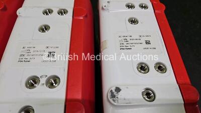 3 x Smiths Medical ParaPAC Plus 300 Transport Ventilators MR Conditional *2 x Mfd - 2019 / 1 x 2020** with 3 x Li-SOCI2 Batteries *SN 1912286 / 1912231 / GL10075* - 7