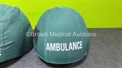 3 x Engineering Armour Ambulance Helmets - 2