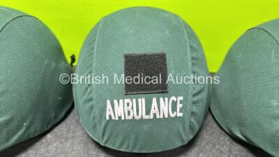 3 x Engineering Armour Ambulance Helmets - 2