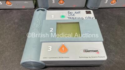 Job Lot Including 3 x Forerunner Heartstream Defibrillators and 1 x Laerdal Heartstart FR Defibrillator (All Untested Due to Missing Battery) - 5