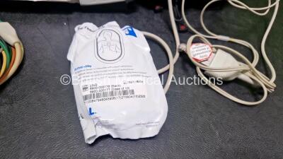 GS Corpuls3 Slim Defibrillator Ref : 04301 (Powers Up) with Corpuls Patient Box Ref : 04200 (Powers Up) with Pacer, Oximetry, ECG-D, ECG-M, CO2, CPR, NIBP and Printer Options with 4 and 6 Lead ECG Leads, CPR Cable, CO2 Cable, Corpuls Display Unit Ref 041 - 3