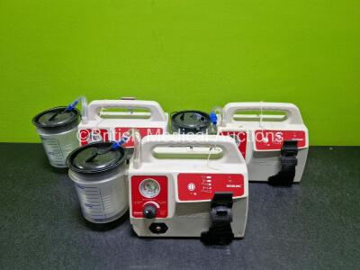 3 x Sscor Inc Vacuum Pumps (All Untested Due to Suspected Flat Battery) with 3 x Suction Cups