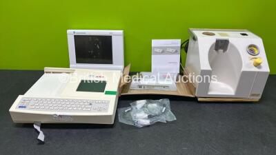 Mixed Lot Including 1 x Datex-Ohmeda S/5 Display Monitor, 2 x Pentax ZeroWire Advanced Wireless HD-Video Units, 1 x Seca CP6 PI ECG Machine (Spares / Repairs) and 1 x Eschmann VP25 Suction Unit (Spares Repairs) *22-3821309 / 22-382157 / 3317*