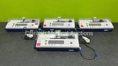 4 x Alaris IVAC PCAM Syringe Pumps *500101462 / 135155727*