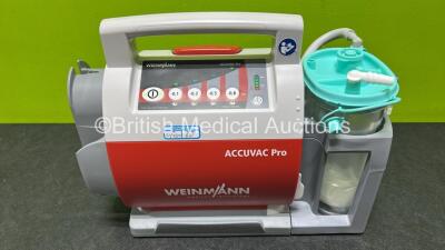 Weinmann Accuvac Pro Electric Suction Pump with Battery (Powers Up) *200805*