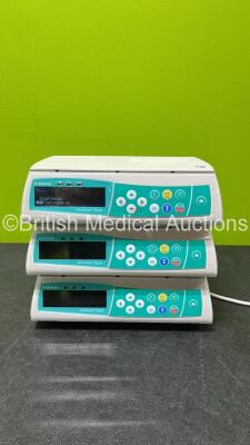 3 x B.Braun Infusomat Space Infusion Pumps *Mfd All 2020* (All Power Up with Stock Power Supply - Not Included)