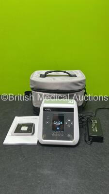 Breas Vivo 2 Ventilator *Mfd 2020*Including Power Supply in Carry Bag (Powers Up)