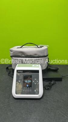 Breas Vivo 2 Ventilator *Mfd 2020*Including Power Supply in Carry Bag (Powers Up)