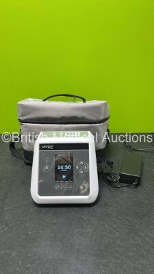 Breas Vivo 2 Ventilator *Mfd 2020*Including Power Supply in Carry Bag (Powers Up)