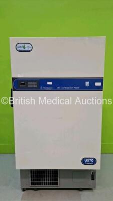 Eppendorf New Brunswick Model U570-45 Ultra-Low Temperature Freezer (Untested Due to Damaged Power Supply Port - See Photo) *18534* *05/03*