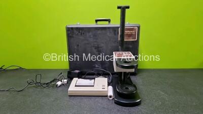 Flowmate - 2 Uroflowmetry Unit (Powers Up) with Power Supply in Case (Incomplete) *Asset No. 4449 / 4450 / 4449*