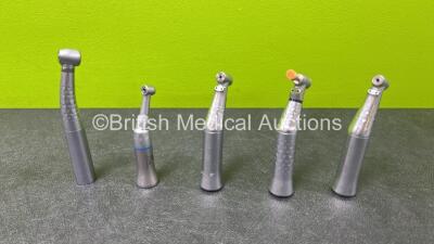 Job Lot Including 1 x Bien Air Bora L 1600382 Handpiece, 3 x Bien Air CA 1.1 L 1600384 Handpieces and 1 x NSK ECM Handpiece