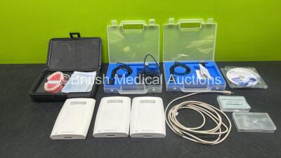 Job Lot Including 3 x Digirex Dentamerica Digital Radiography Units, 2 x Oral Sensor Cables and 1 x Invisalign Orthodontic Pack