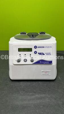 Drucker Diagnostics Lavender Medical Horizon 6 Flex FA Centrifuge (Powers Up)