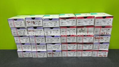 Job Lot of B.Braun Novosyn and Novosyn Quick Surgical Sutures - (30 Boxes - Some Not Full) *Expired*