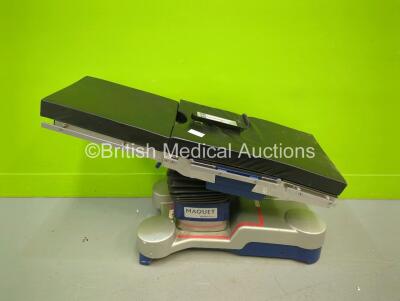 Maquet alphamaxx 1133.12B1 Electric Operating Table with Cushions and Controller (Powers Up) *SN 00925*