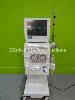 B-Braun Dialog+ Adimea Dialysis Machine Software Version 9.1B - Running Hours 48752 (Powers Up)