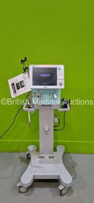 Aeonmed VG70 Ventilator With Hose on Stand *Mfd 2020* Version 2.0 Running Time 52 mins (Powers Up)