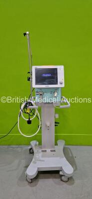 Aeonmed VG70 Ventilator With Hose on Stand *Mfd 2020* Version 2.0 Running Time 38 mins (Powers Up)