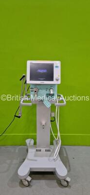 Aeonmed VG70 Ventilator With Hose on Stand *Mfd 2020* Version 2.0 Running Time 39 mins (Powers Up)