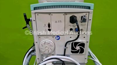 Aeonmed VG70 Ventilator With Hose on Stand *Mfd 2020* Version 2.0 Running Time 33 mins (Powers Up) with 1 x Fisher and Paykel MR850AEK Humidifier (Powers Up) - 7