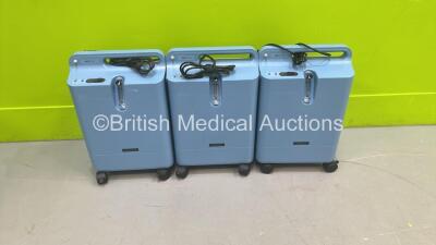 3 x Respironics EverFlo OPI Oxygen Concentrators (All Power Up)