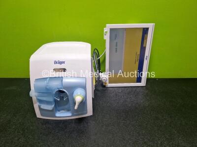 Drager Babylog VN500 Ventilator Ref 841500 *Mfd - 2016* Software Version S02.51 with Drager Infinity C500 Monitor (Powers Up Missing Exp Connection - See Photo) *SN ASJE-0072 / 380983028*