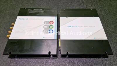 Job Lot Including 4 x eSaturnus Nucleus Transmitter HD Units and 4 x eSaturnus Nucleus Video Receiver Units - 5