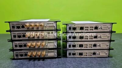 Job Lot Including 4 x eSaturnus Nucleus Transmitter HD Units and 4 x eSaturnus Nucleus Video Receiver Units - 6