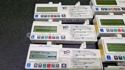 10 x CME Medical T34 Ambulatory Syringe Pumps (All Power Up with Stock Battery - Stock Battery Not Included) - 4