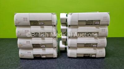 Job Lot Including 4 x B.Braun Infusomat Space Infusion Pumps (All Power Up with Stock Power Supply - Stock Power Supply Not Included and 1 x Faulty Door - See Photos) and 4 x B.Braun Perfusor Space Syringe Pumps (3 x Power Up with Stock Power Supply - Sto - 11